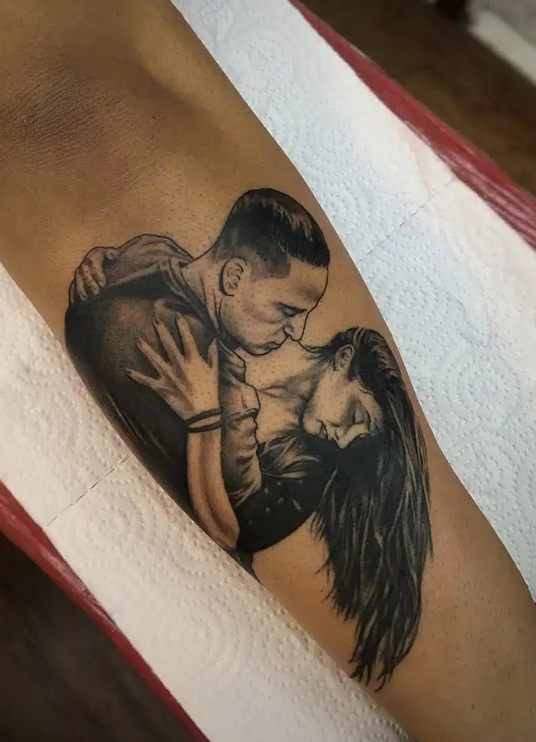Tatuagem realista de Gian Silva 1