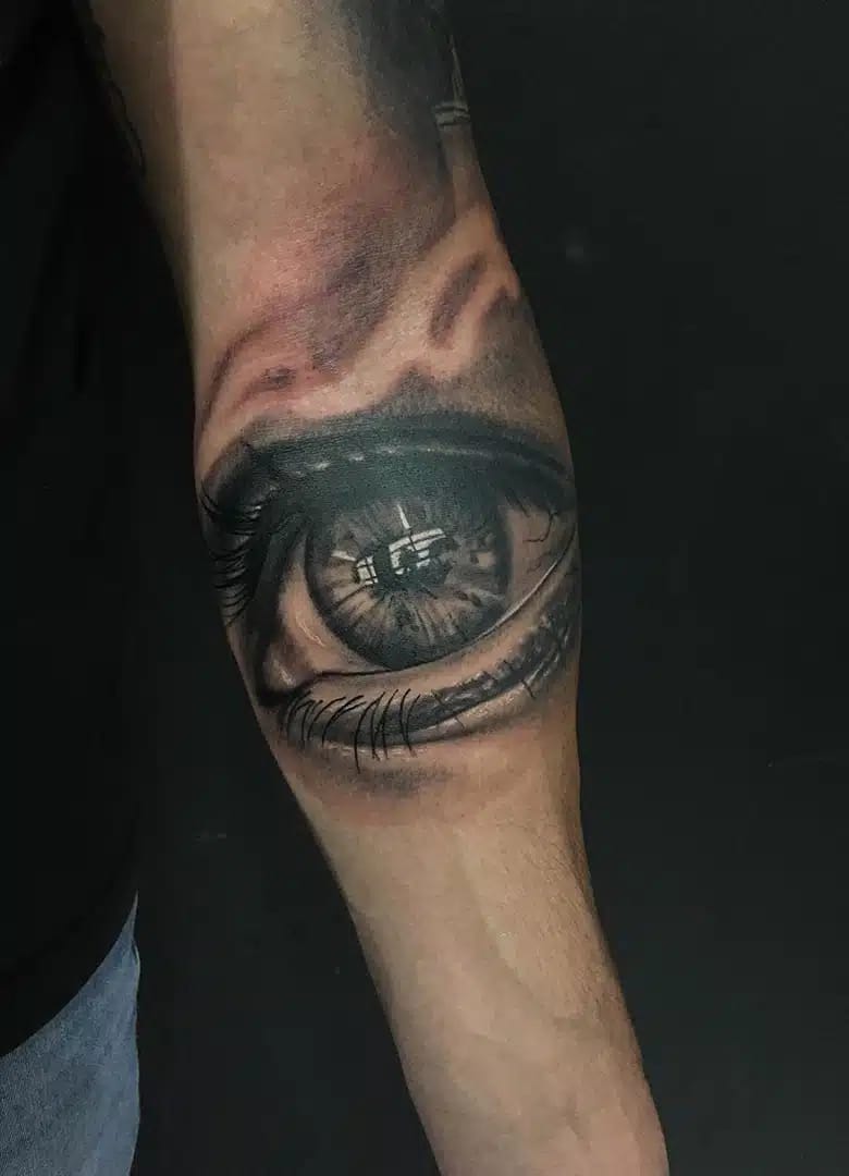 Tatuagem realista de Gian Silva 15