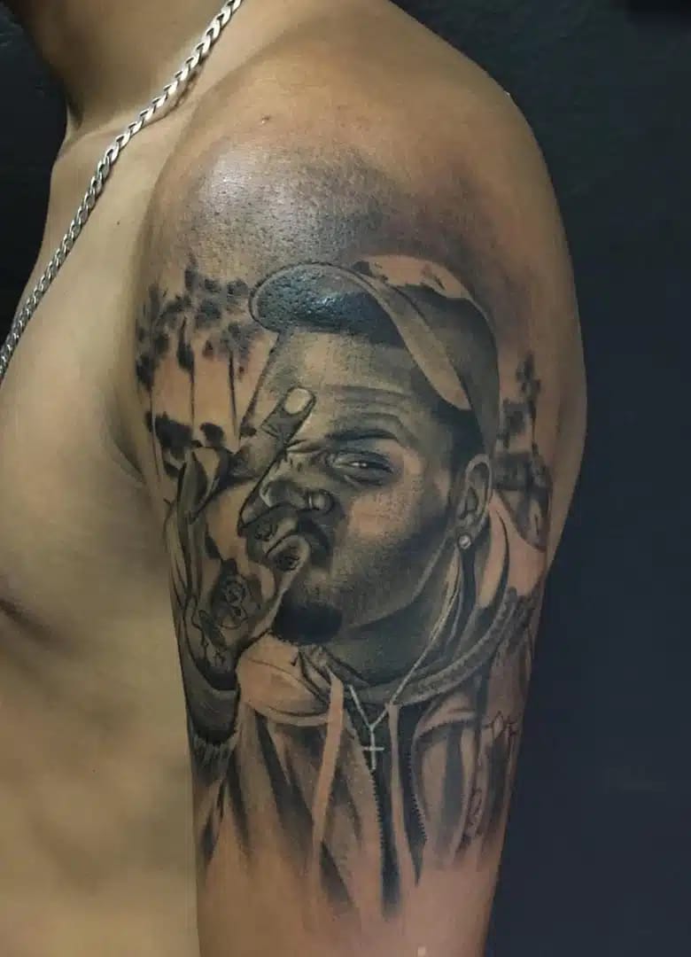 Tatuagem realista de Gian Silva 19