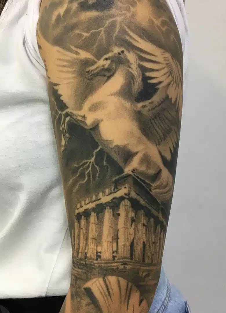 Tatuagem realista de Gian Silva 20
