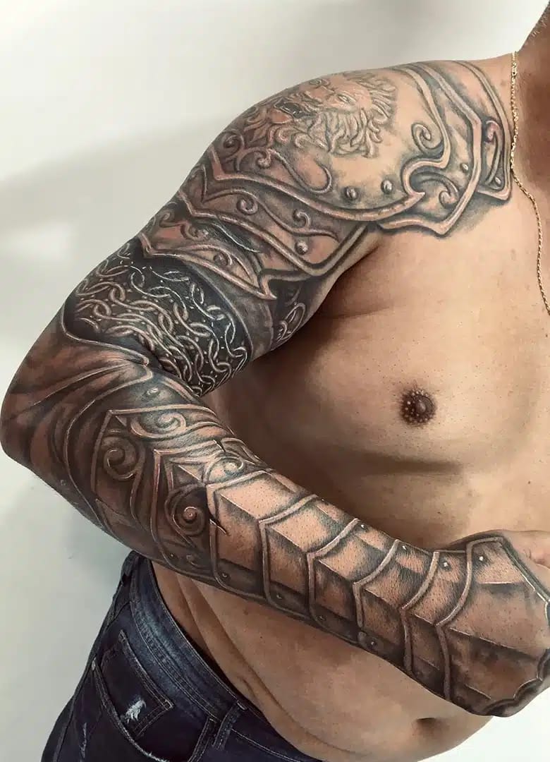 Tatuagem realista de Gian Silva 3